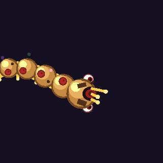 STUFFED CRUST WORM