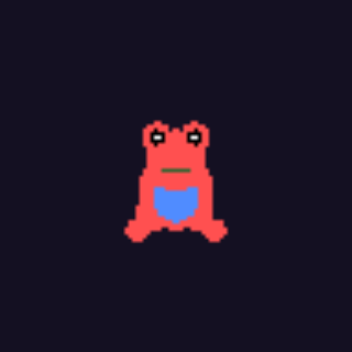 BUTTON FROG