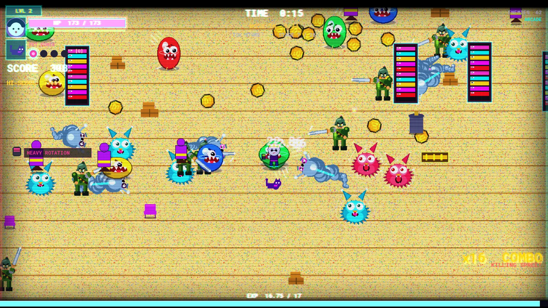 Toy store megaswarm